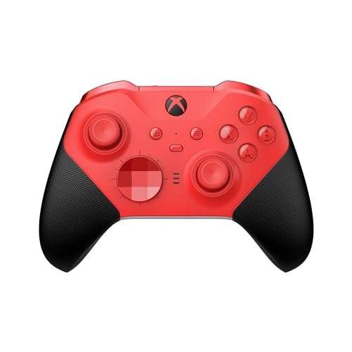 Xbox Elite Series 2 Core Wireless Gaming Controller – Red – Xbox Series X|S, Xbox One, Windows PC, Android, and iOS