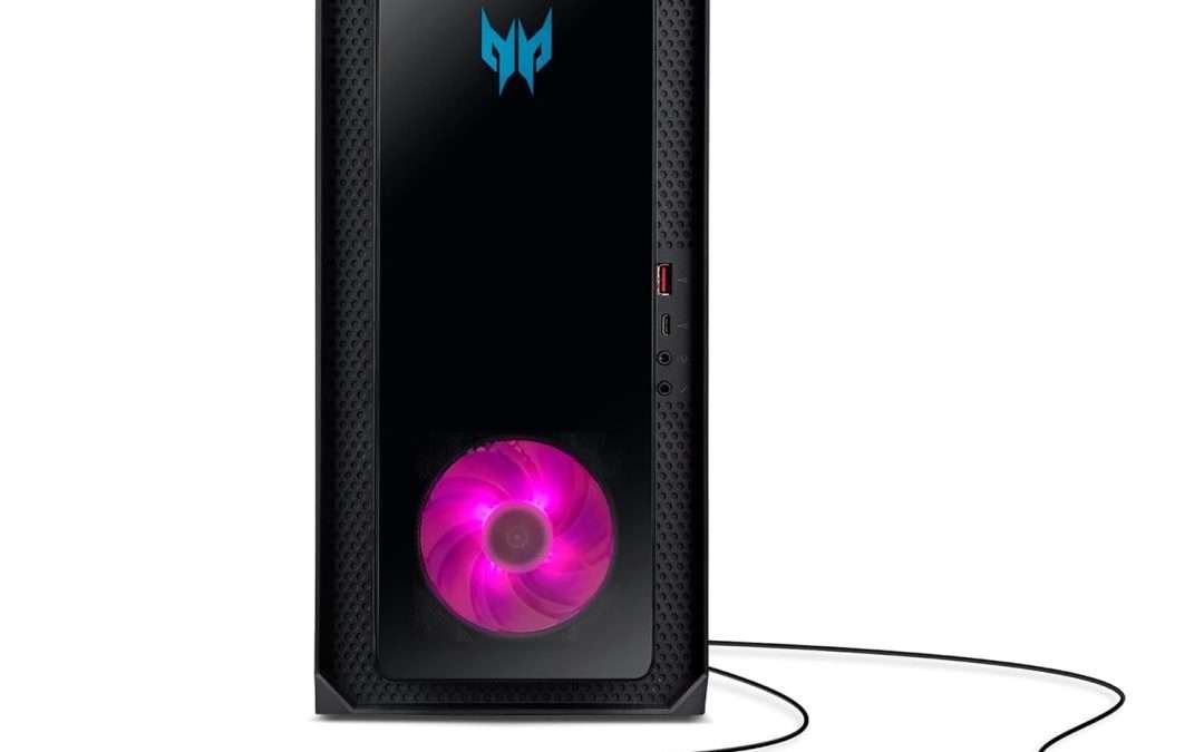 Acer Predator Orion 3000 PO3-650-UB91 Gaming Desktop 13th Gen Intel Core i5-13400F 10-Core NVIDIA GeForce RTX 3050 16GB DDR5 1TB PCIe Gen 4 SSD Intel Wi-Fi 6E Keyboard & Mouse