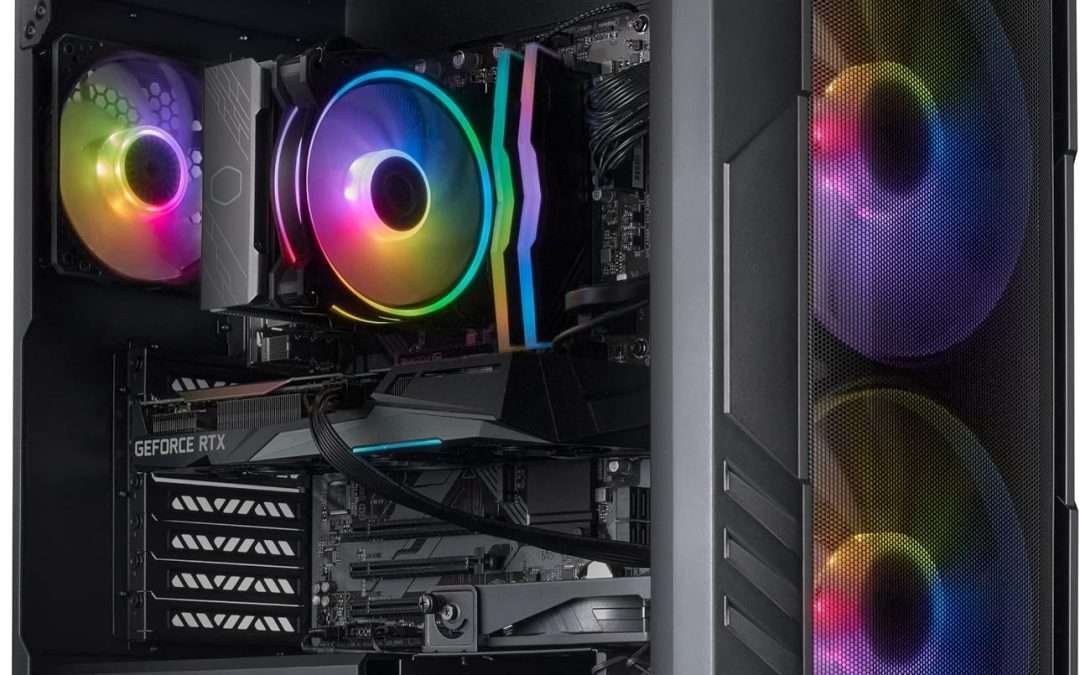 Cooler Master HAF 5 Pro High Performance Gaming PC – Intel i5 12400F – NVIDIA GeForce RTX 4060 Ti – 16GB DDR4 3200MHz – 1TB M.2 NVMe SSD – WiFi – Windows 11 – Desktop Computer