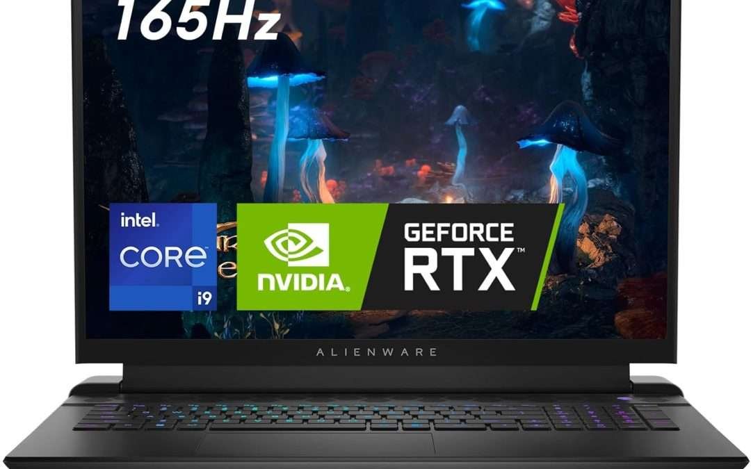 Alienware M18 R2 Gaming Laptop – 18 QHD+ 165Hz 3ms Display, Intel Core i9-14900HX, 32GB DDR5 RAM, 1TB SSD, NVIDIA GeForce RTX 4080 12 GB GDDR6, Windows 11 Home, Onsite Service – Dark Metallic Moon