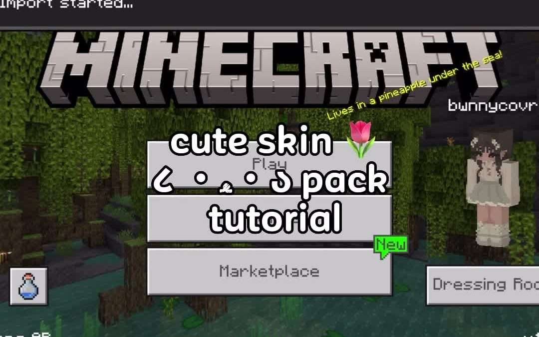 @minecwaftvlgs • • ⋒ ꒰꒱ cute skin tutorial ! ◡̈ ·˚ ༘  ♫ ılı 𝐂𝐇𝐄𝐂𝐊 𝐎𝐔𝐓 :: @3 owne…