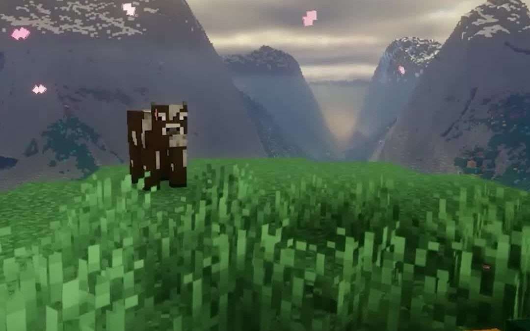 @thehorizoncraft Someone clip that please. Mods are reterraforged / distant hori…