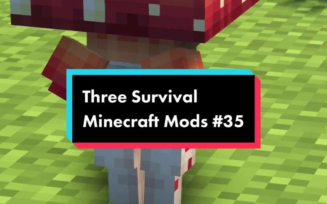 @mcmodshowcase Three Survival Minecraft Mods #35 #fyp #foryoupage #minecraft #mi…