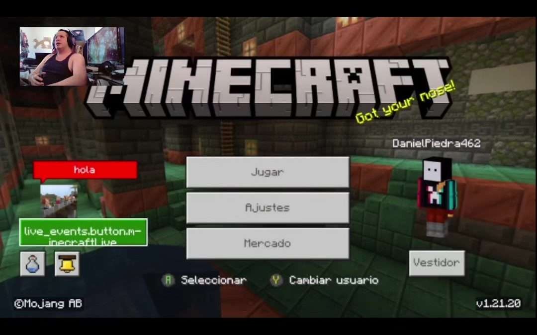 @soydanielpiedra Se cayo minecraft #parati  …