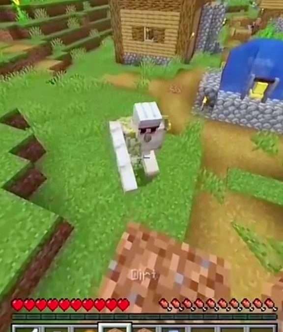 @brak.minecraft Minecraft moment #minecraft #village #animated #minecraftbuildin…