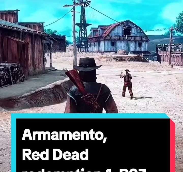 @mundogamer.100 Como liberar as armas do jogo Red Dead Redemption 1 no PS3. #psp…