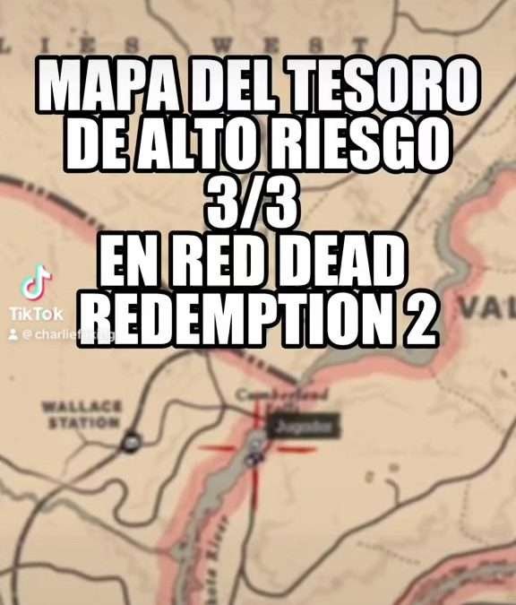 @charliefaking #mapa del #tesoro #altoriesgo 3/3 en #reddeadredemption2 #ps5 #ar…