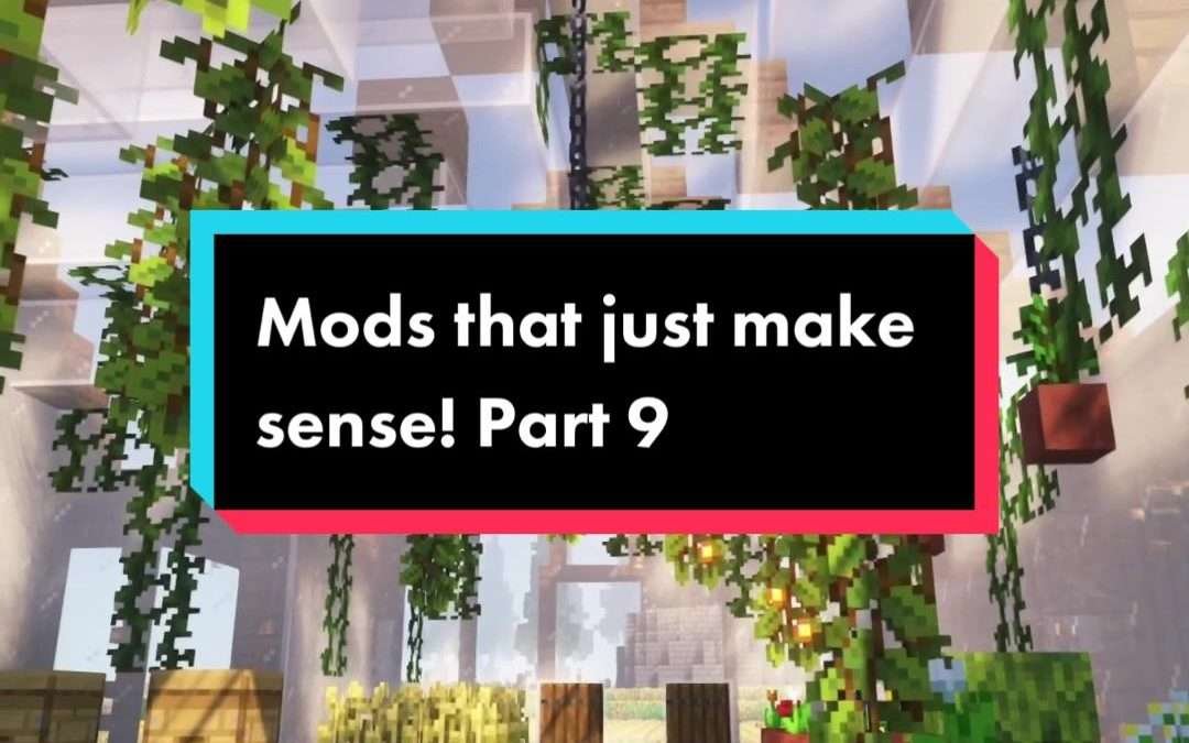 @rockit14 Minecraft mods that just make sense! Part 9 #minecraftmodsforyou #mods…