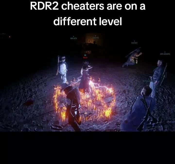 @heaophousy They have most creative hacks #reddeadredemption2 #rdo #hackers #keş…