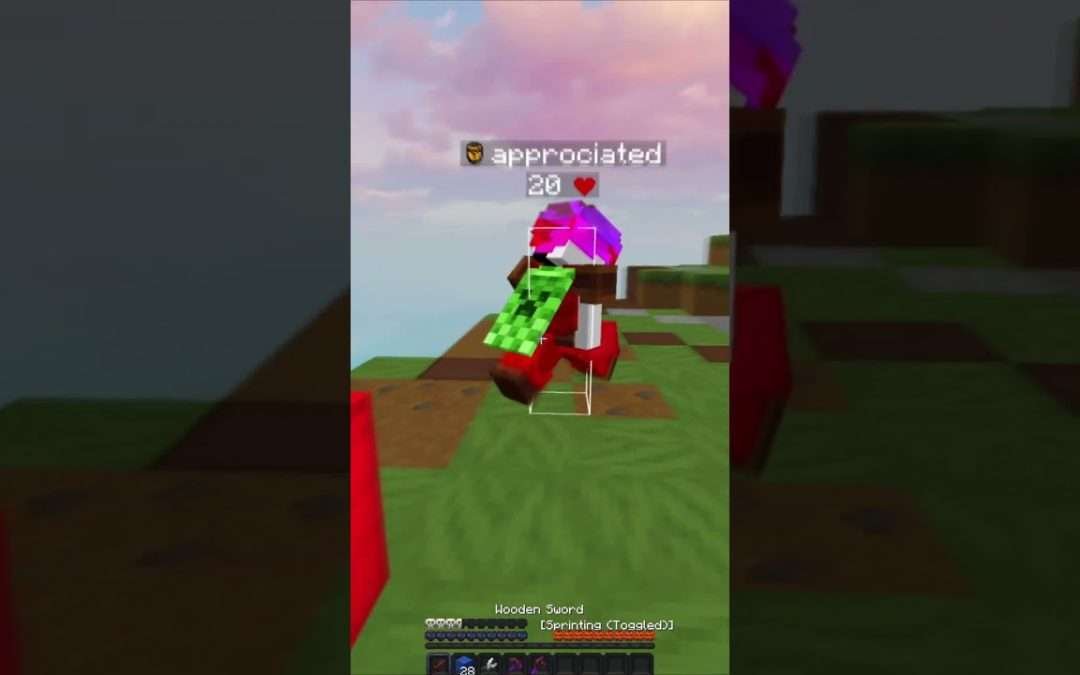 hahaha #minecraft #bedwars #minemen #hypixel #bridging #pvp