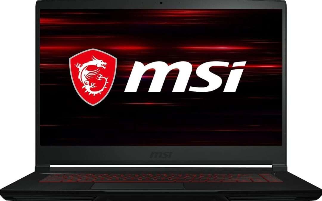 MSI Newest GF63 Thin Gaming Laptop, 15.6″ FHD 144Hz, Intel i5-11400H, RTX 3050, 16GB RAM, 512GB NVMe SSD, Windows 11, Aluminum Black