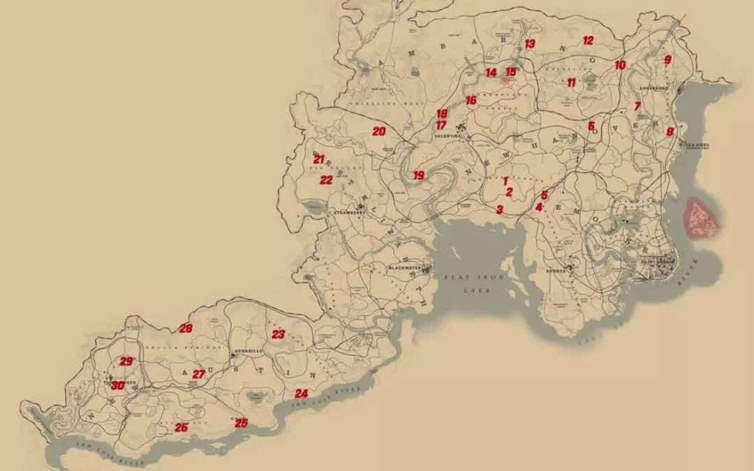 @dutch.s_plan55 useful rdr2 maps #rdr2 #rdr #reddeadredemption2 #reddead #reddea…