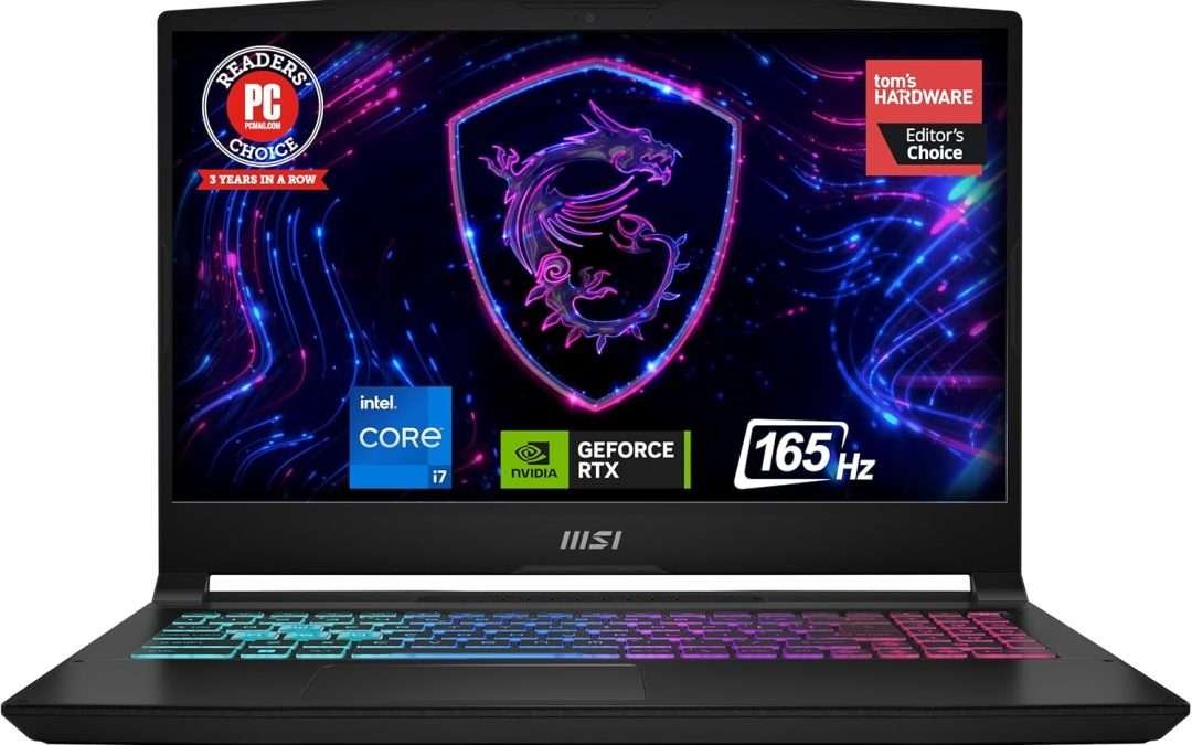 MSI Katana 15 15.6” 165Hz QHD Gaming Laptop: Intel Core i7-13620H, NVIDIA Geforce RTX 4070, 16GB DDR5, 1TB NVMe SSD, Cooler Boost 5, Win 11: Black B13VGK-2000US