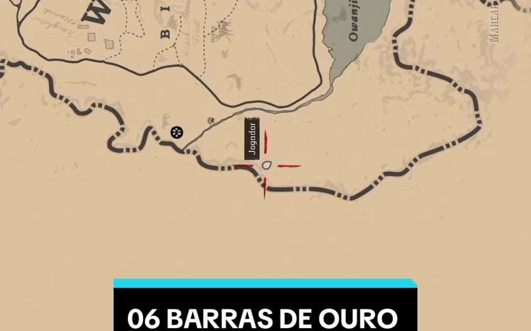 @geekforge 06 BARRAS DE OURO FÁCIL #reddeadredemption2 #mapas #reddr2 #ouro #gam…