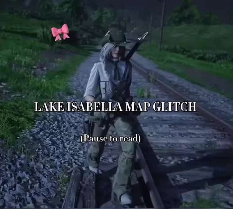 @luvley.juliii [reupload from my main acc that i lost] LAKE ISABELLA MAP GLITCH …