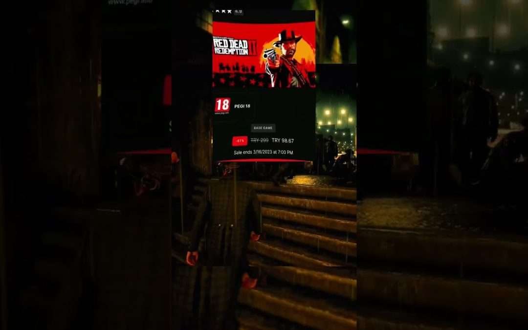 sizce indirimler nasıl?#reddeadredemption #reddeadonline #steam #epicgames