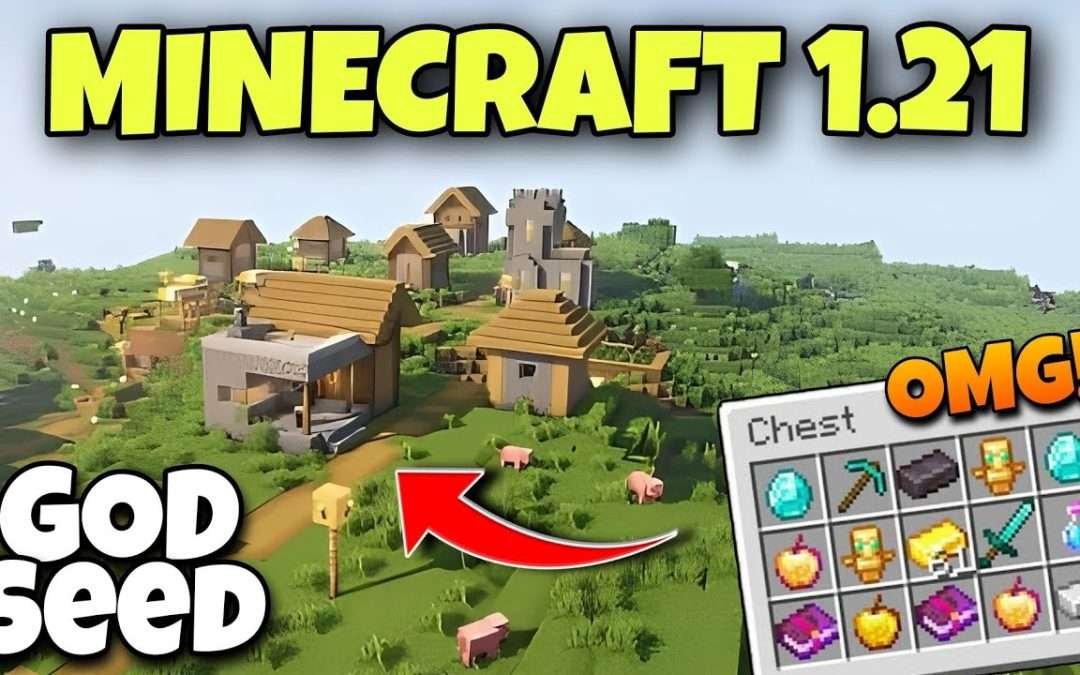 🔥(God Seed) For Minecraft 1.21 Bedrock & Pocket Edition | Seed Minecraft 1.21 | Minecraft Seeds