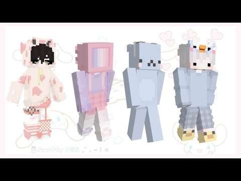 :  —- 🍼: 𝙖𝙚𝙨𝙩𝙝𝙚𝙩𝙞𝙘 𝙠𝙖𝙬𝙖𝙞𝙞 𝙢𝙞𝙣𝙚𝙘𝙧𝙖𝙛𝙩 𝙨𝙠𝙞𝙣𝙨  boys and girls ♡