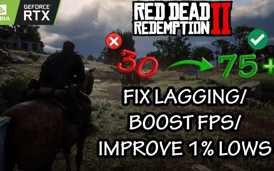 REMOVE STUTTERING/LAGGING/FPS DROPS – EASY FIX – RED DEAD REDEMPTION 2!
