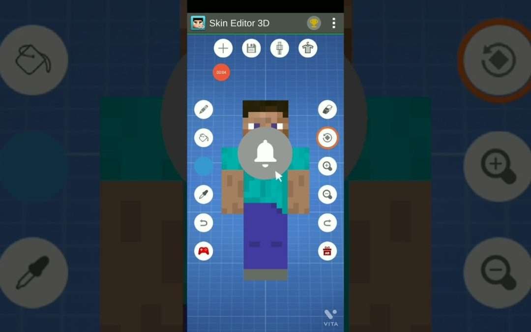 How to get z gaming skin in Minecraft with Skin Editor 3D #sorts #minecraft #skin