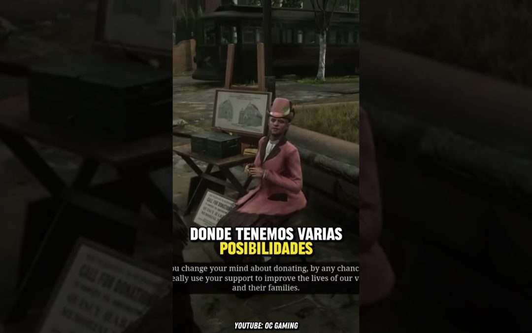 ¿Cómo IMPACTA tu generosidad en Red Dead Redemption 2? │ ByCrisZ #shorts