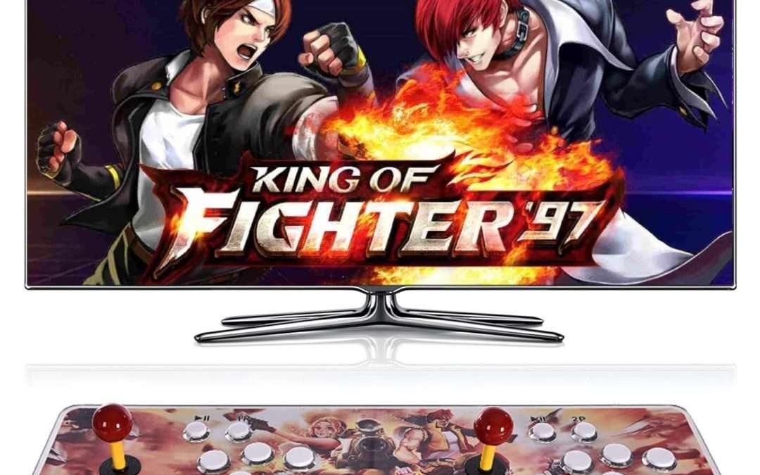 FVBADE[8000 Games in 1 18S Pandora Box Arcade Game Console WiFi Function to Add More Games Compatible PC & Projector & TV,3D Games 4 Players Category Favorite List Save/Search/Hide/Pause/Delete Games