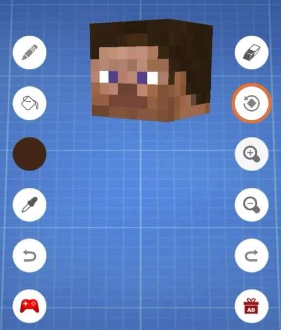 @voin_kraya Рисуем СпецАгента #minecraft #skineditor3d …