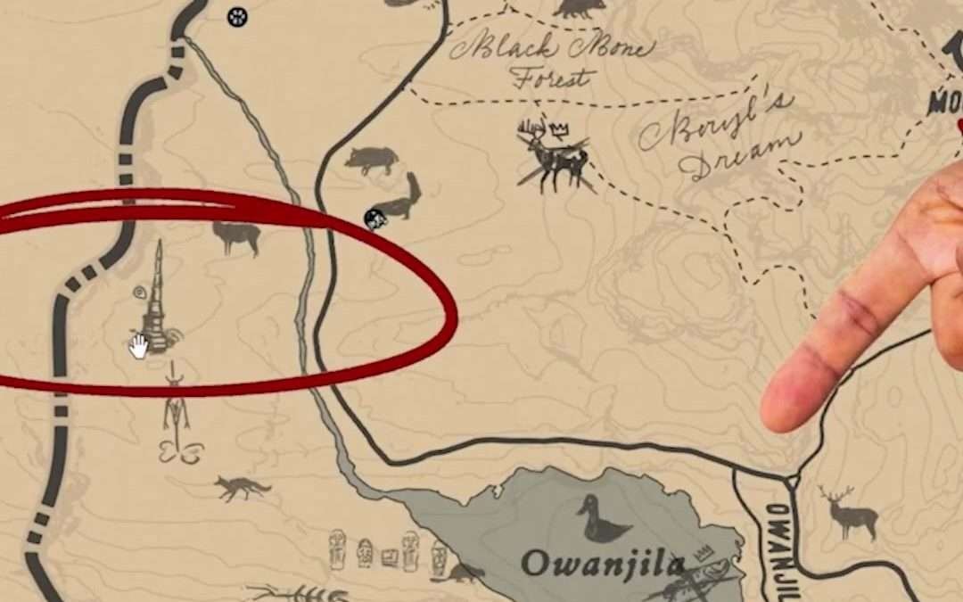 @mundoabertogamesrj Mapa do Tesouro – Marcos da Riqueza #rdr2  #reddeadredemptio…