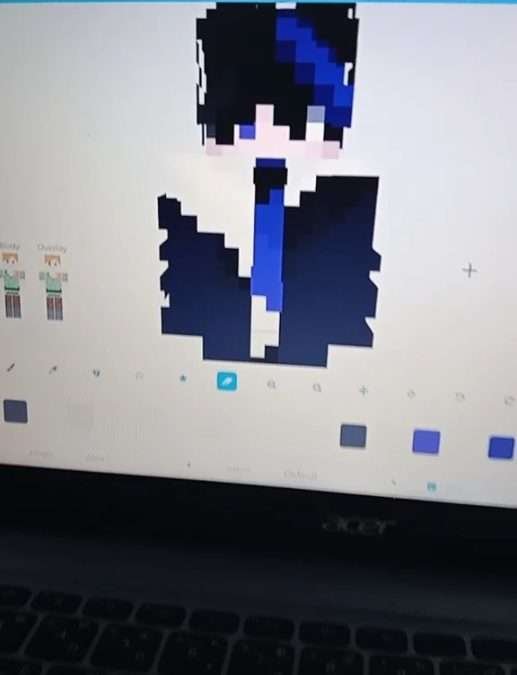 @i_zen007 ช่วงนี้ผมติดการทำสกิน minecraft #minecraft  …