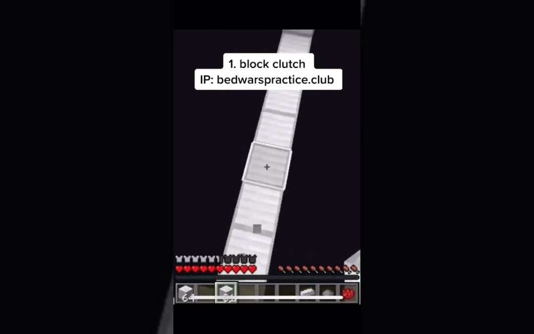 Best bedwars practice server #Shorts