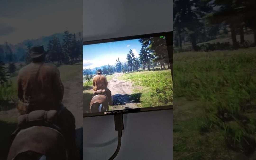 Red Dead Redemption 2 auf dem OneXPlayer Mini Pro läuft richtig gut #shorts