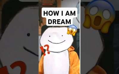How I am DREAM from MINECRAFT…. (Face Reveal!) 🙊 #shorts
