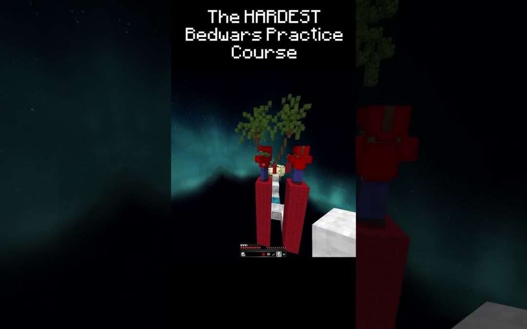 the HARDEST bedwars practice course…