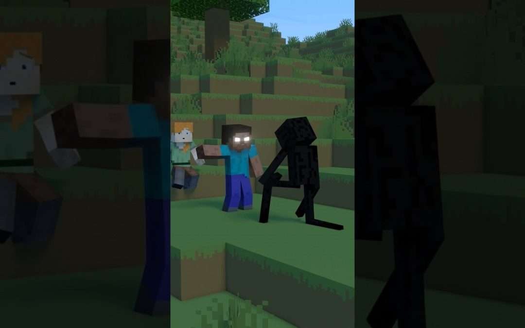 Don't worry. I'm here💪. #minecraft #animation #shorts #game