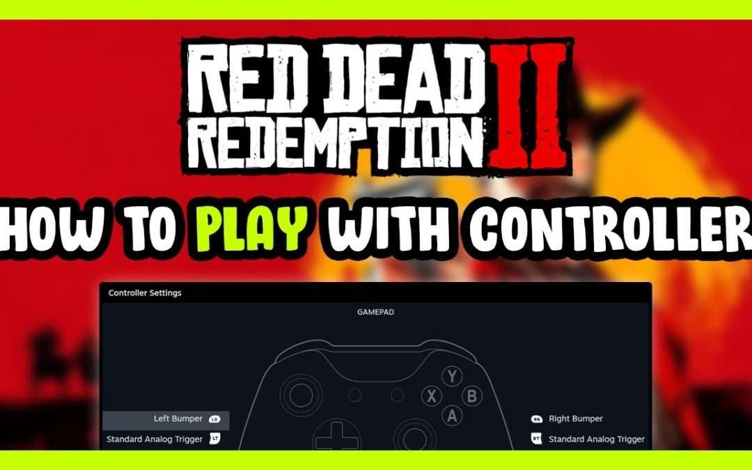 How to Play Red Dead Redemption 2 With Controller on PC!