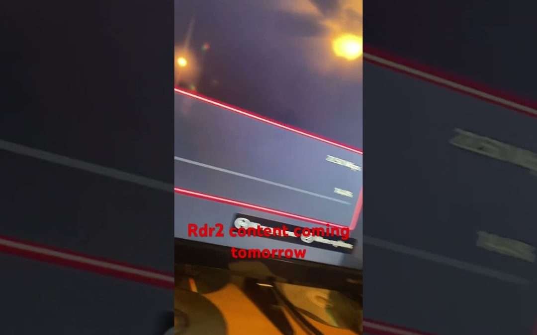 Red Dead Redemption 2 content comin soon