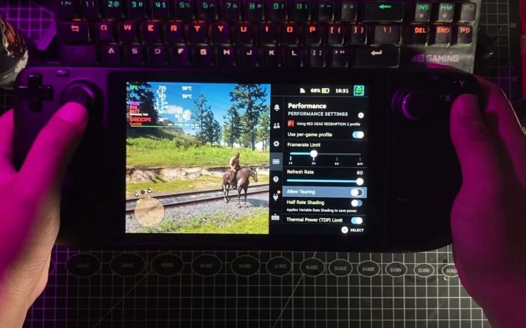 Main RED DEAD REDEMPTION 2 di steam deck – best setting