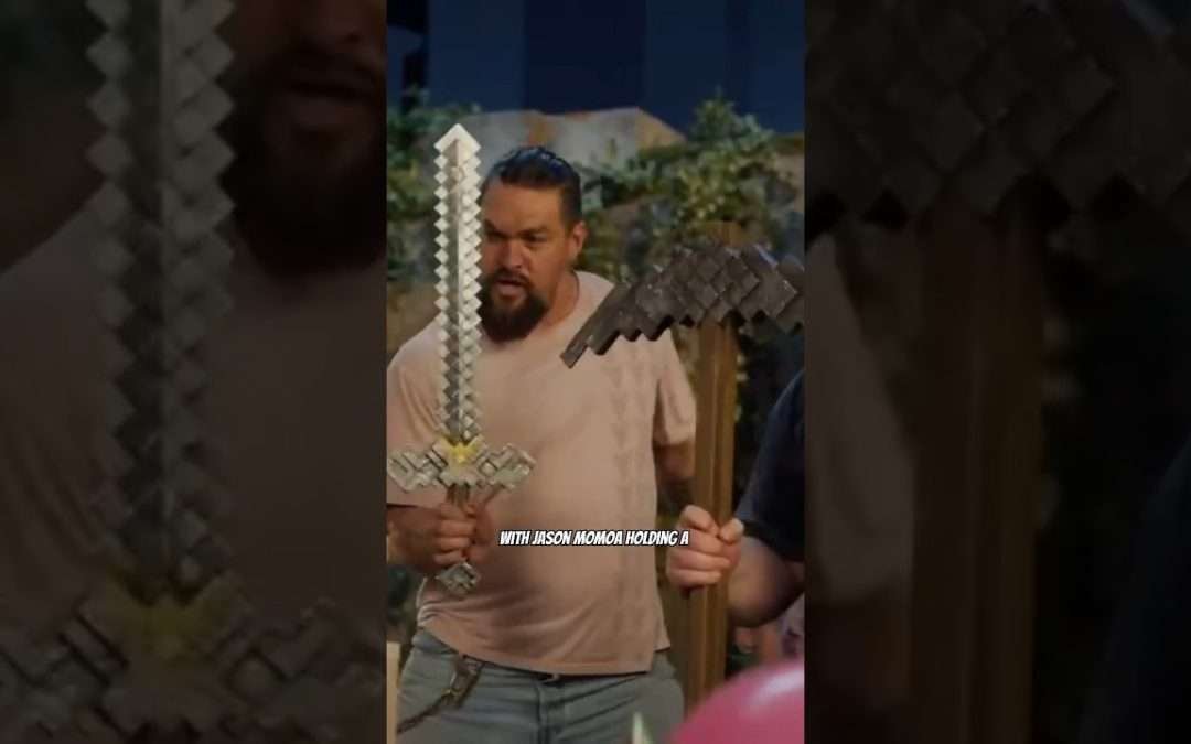 First Look at Live Action Minecraft Movie! (Kind of…)