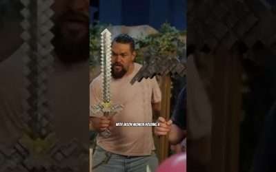 First Look at Live Action Minecraft Movie! (Kind of…)