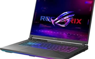 ASUS ROG Strix G16 (2024) Gaming Laptop, 16” ROG Nebula Display 16:10 QHD 240Hz, NVIDIA® GeForce RTX™ 4070, Intel® Core™ i9-14900HX, 16GB DDR5-5600, 1TB PCIe Gen4 SSD, Wi-Fi 6E, Win 11, G614JIR-AS94