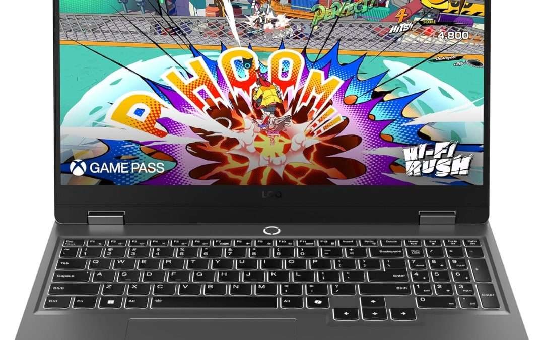 Lenovo LOQ Gaming Laptop – NVIDIA® GeForce RTX™ 4050 6GB – 15.6” FHD Display – AMD Ryzen 7 8845HS – 16GB RAM – 512GB SSD – Windows 11 Home, Luna Grey