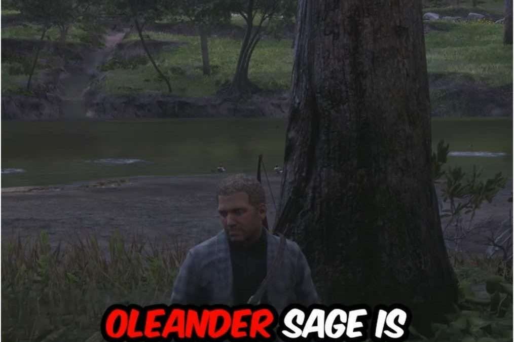 @fishingonvideogames Where To Get Oleander Sage In RDR2 #shorts #rdr2 #reddeadon…