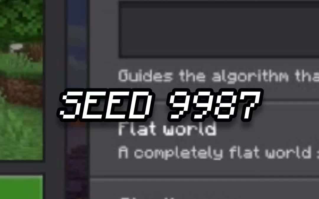 @fiqri_qriboy SEED 9987 #fypシ #fyp #mcpe #minecraft #minecraftbedrock #minecraft…