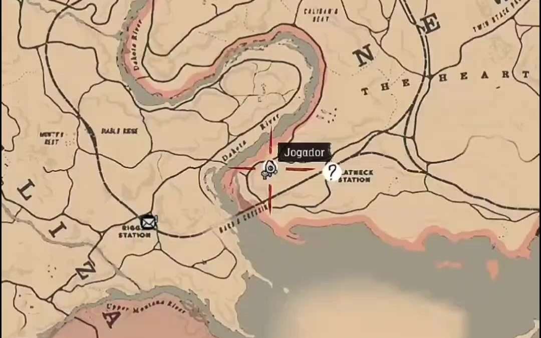 @podigo_ localização do mapa da gang do jack hall – Red dead 2  #reddeadredempti…