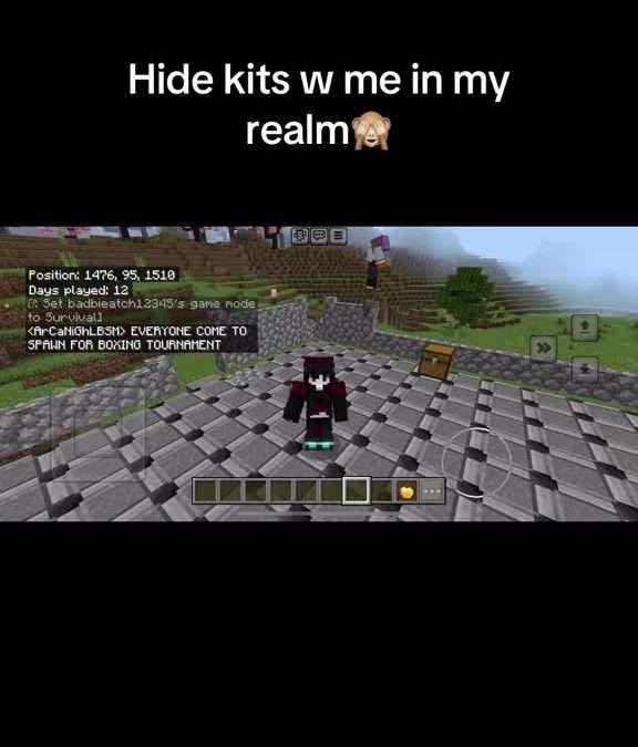 @peys.realm Join uppp #foru #foryoupage #minecraft #foryou #real #realm #fyp #re…