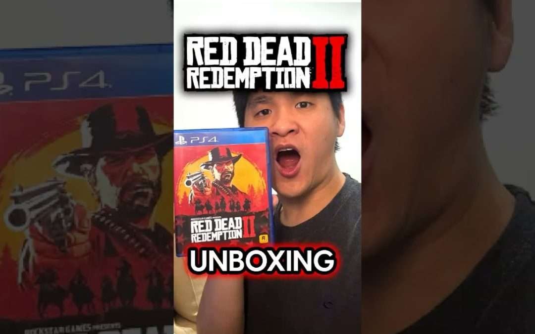 GAME TERBAIK SEPANJANG MASA! – Red Dead Redemption 2 Unboxing PS4 Indonesia