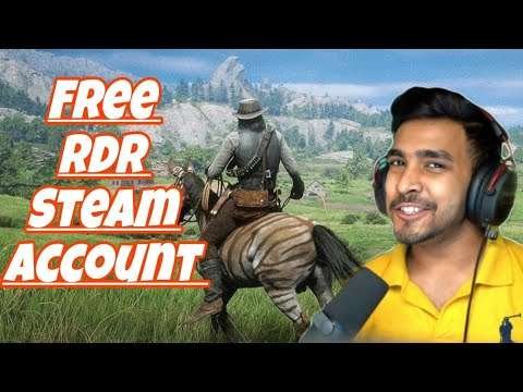 Free steam account with Red Dead Redemption 2
