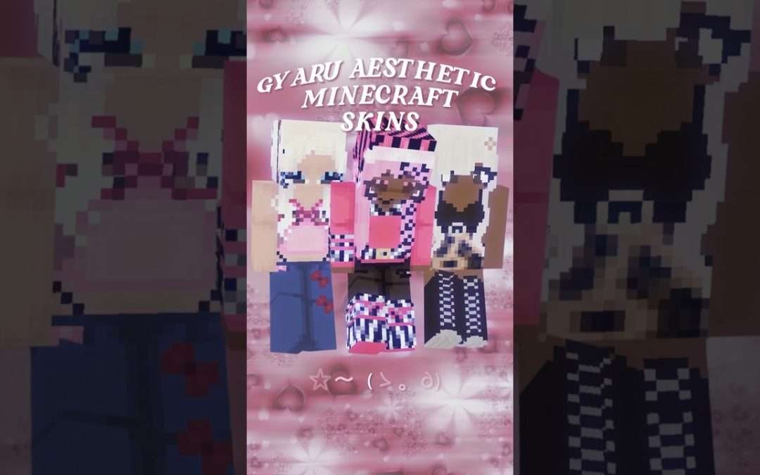 Gyaru Minecraft Skins! ✨