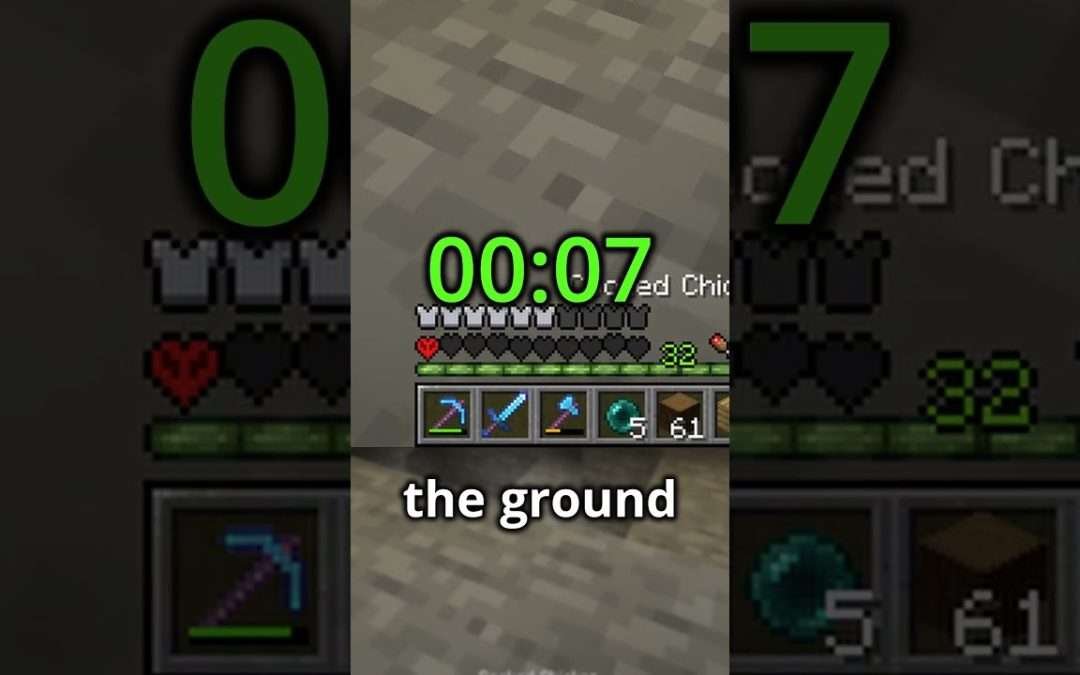 0.07 seconds from losing my hardcore world