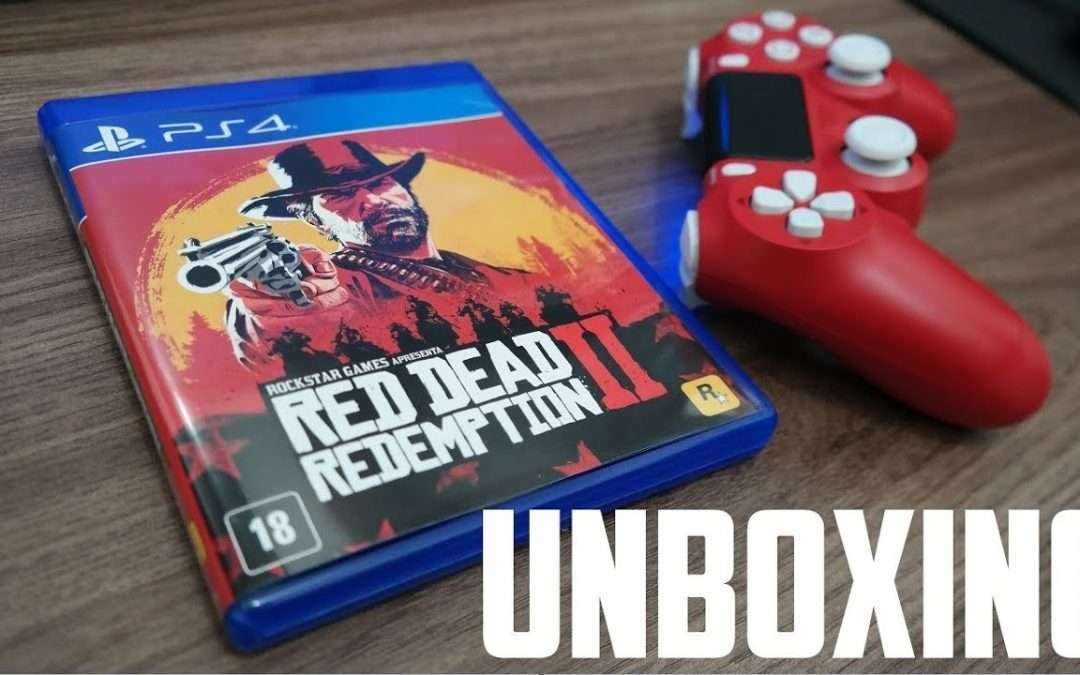 Unboxing Red Dead Redemption 2 – PS4 Midia Física